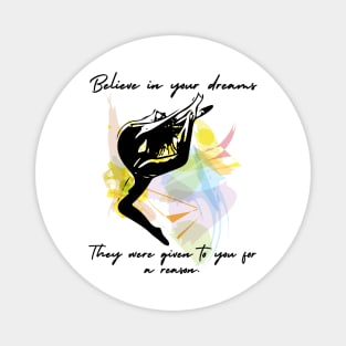 Ballet dancer gift Magnet